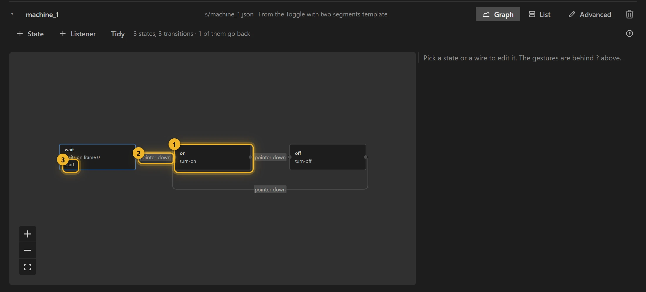 The toggle machine